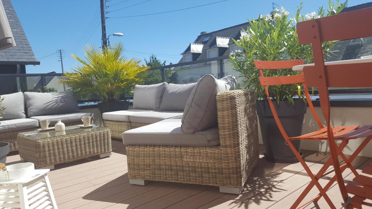 Les Cypres - Appt Avec Terrasse Proche Plage 생말로 외부 사진